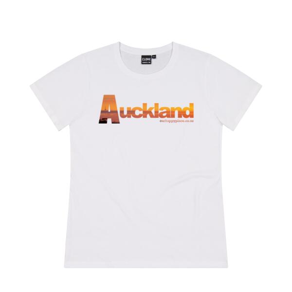 Auckland Sunrise - Essential Tee - Womens Thumbnail