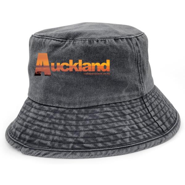 Auckland Sunrise - Vintage Bucket Hat Thumbnail