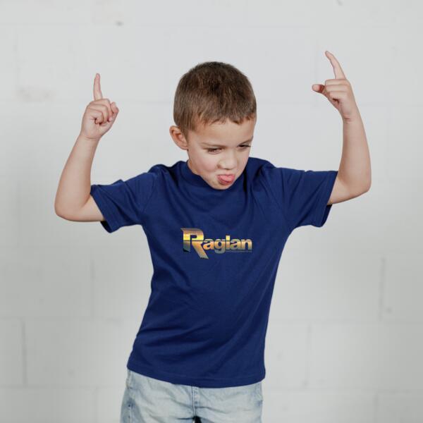 Raglan Sunset - Youth Crew Neck Tee Thumbnail