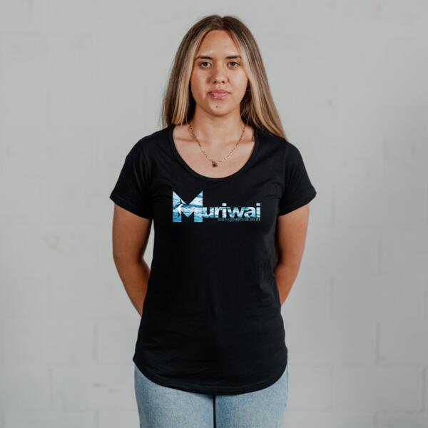 Muriwai - Womens Scoop Neck Tee Thumbnail
