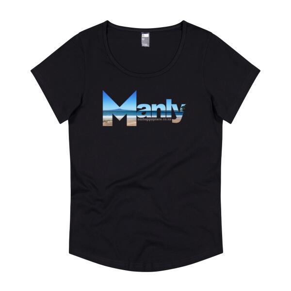Manly - Womens Scoop Neck Tee Thumbnail