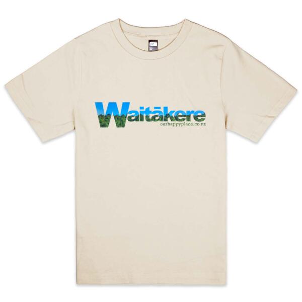 Waitākere - Bush + Sky - Youth Crew Neck Tee Thumbnail