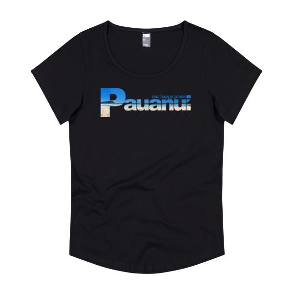 Pauanui - Women's Scoop Neck Tee Thumbnail
