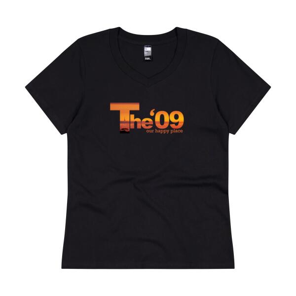 The '09 Sunrise - Women's V Neck Tee Thumbnail