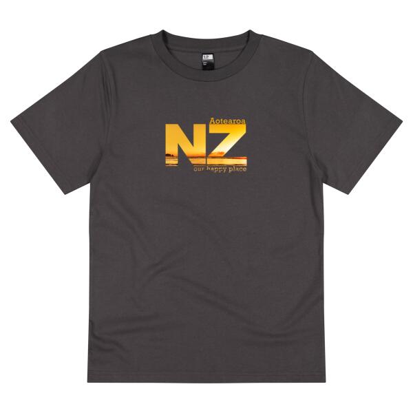 NZ Sunset - Youth Crew Neck Tee Thumbnail