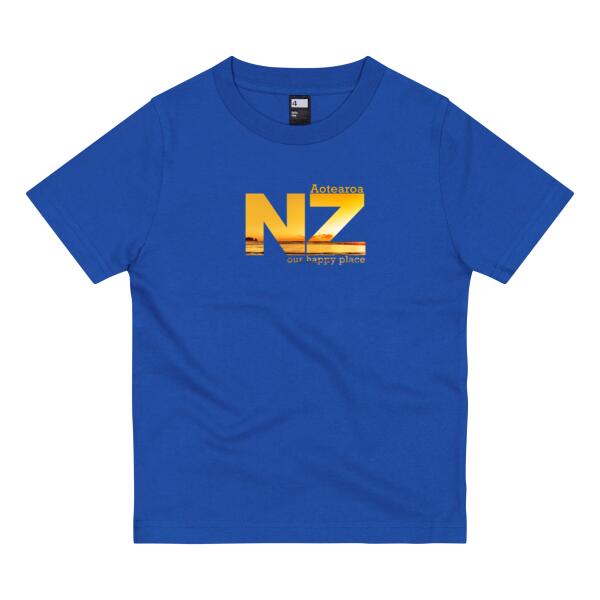 NZ Sunset - Kids Crew Neck Tee Thumbnail