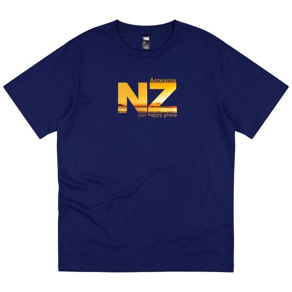NZ Sunset - Mens Crew Neck Tee Thumbnail