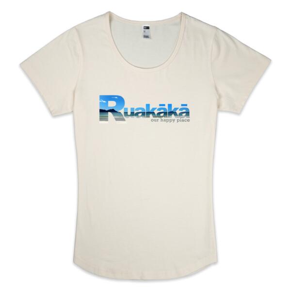 Ruakākā - Womens Scoop Neck Tee Thumbnail