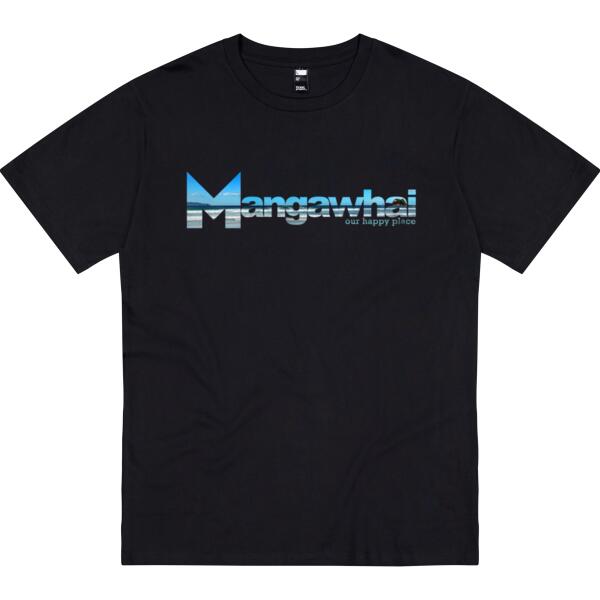 Mangawhai - Mens Crew Neck Tee Thumbnail