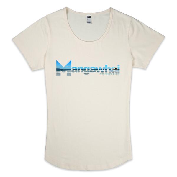 Mangawhai - Womens Scoop Neck Tee Thumbnail