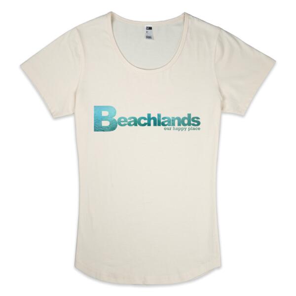 Beachlands - Womens Scoop Neck Tee Thumbnail