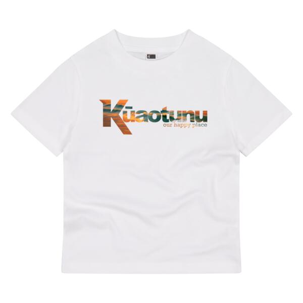 Kūaotunu Sunrise - Kids Crew Neck Tee Thumbnail