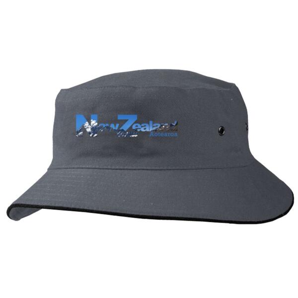 New Zealand Mountain - Bucket Hat Thumbnail