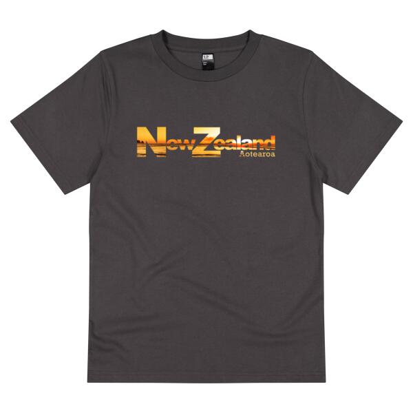 New Zealand Sunset - Youth Crew Neck Tee Thumbnail