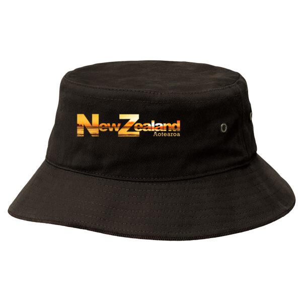New Zealand Sunset - Bucket Hat Thumbnail