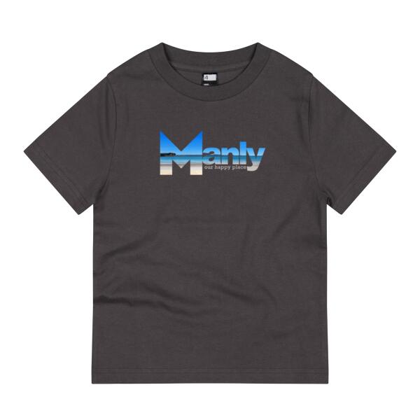 Manly - Kids Crew Neck Tee Thumbnail