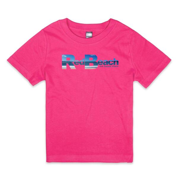 Red Beach - Kids Crew Neck Tee Thumbnail