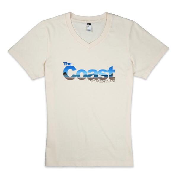 The Coast - Womens V Neck Tee Thumbnail