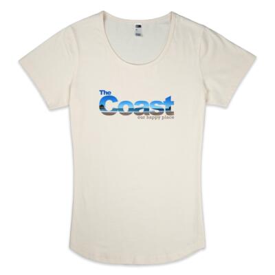 The Coast - Womens Scoop Neck Tee Thumbnail