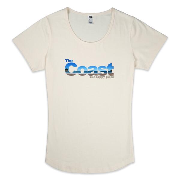 The Coast - Womens Scoop Neck Tee Thumbnail