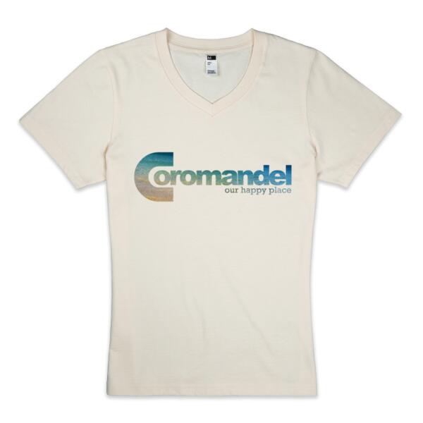 Coromandel - Womens V Neck Tee Thumbnail